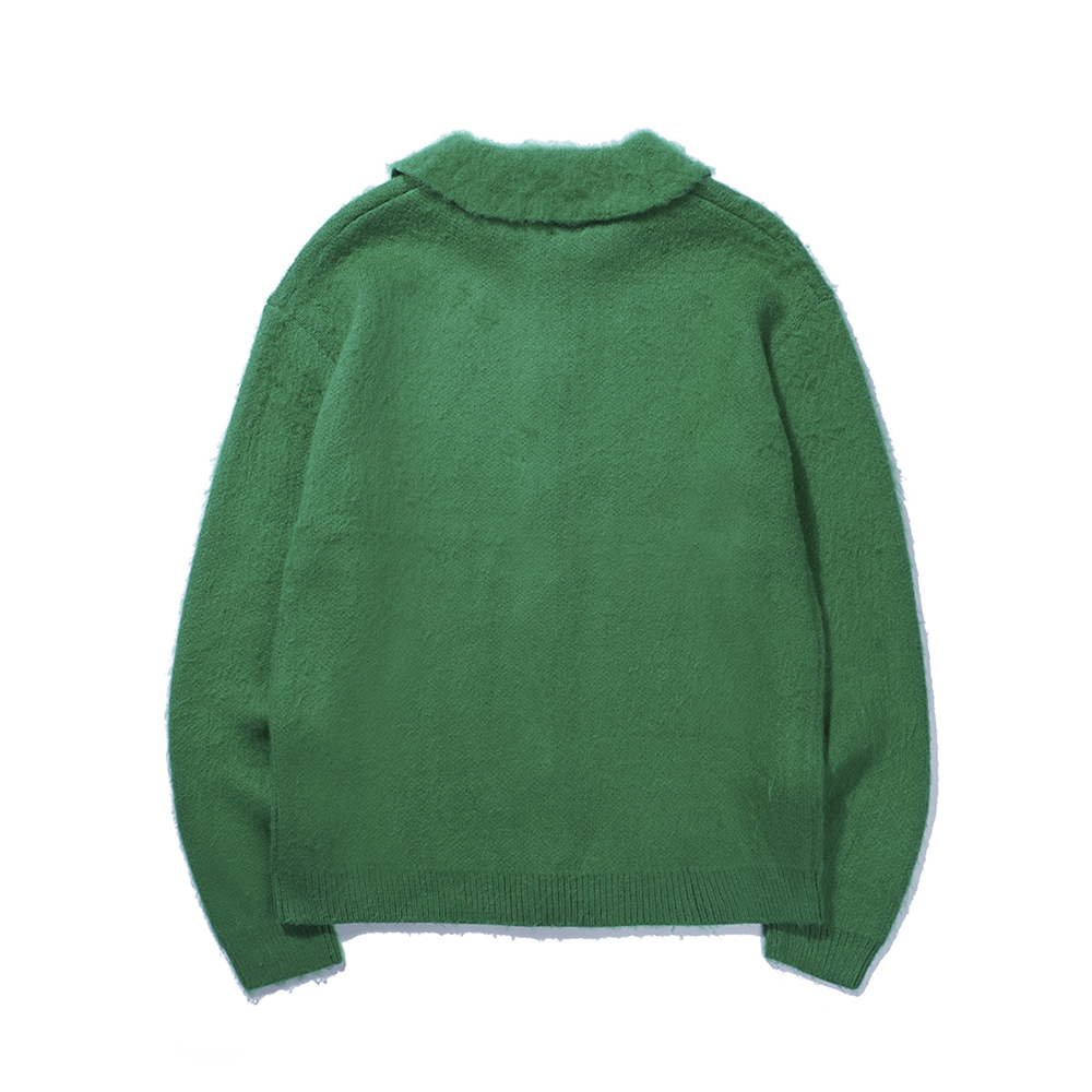 BASIC CARDIGAN  GREEN