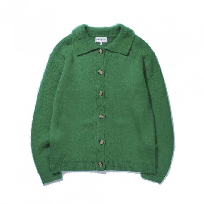 BASIC CARDIGAN  GREEN