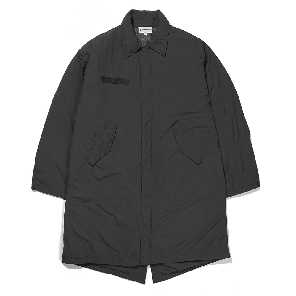 EXOD LONG PARKA  BLACK