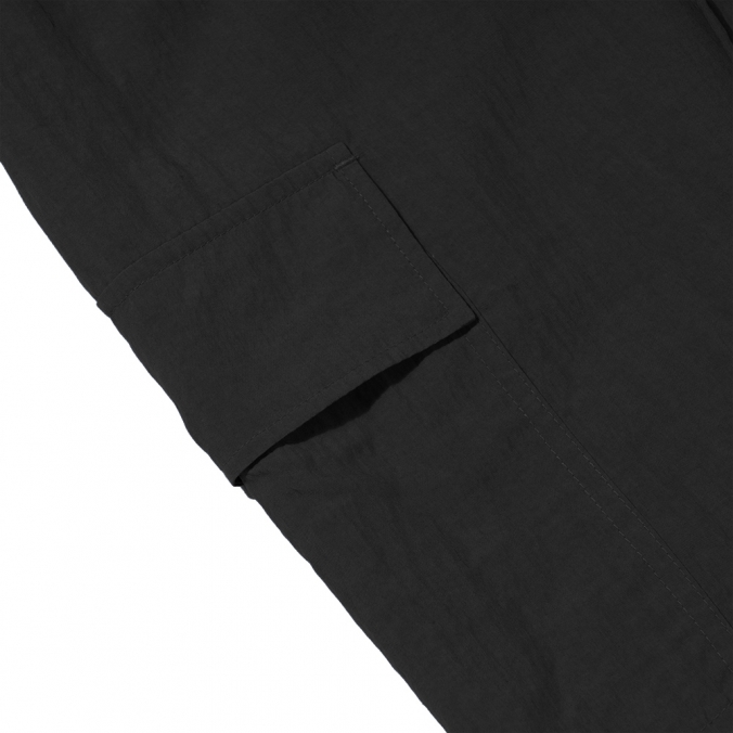 W CARGO PANTS  BLACK