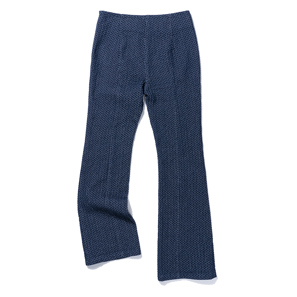 EMBROID INDIGO PANTS  INDIGO