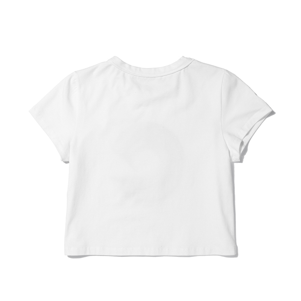 W 3D SYMBOL TEE  OFF WHITE