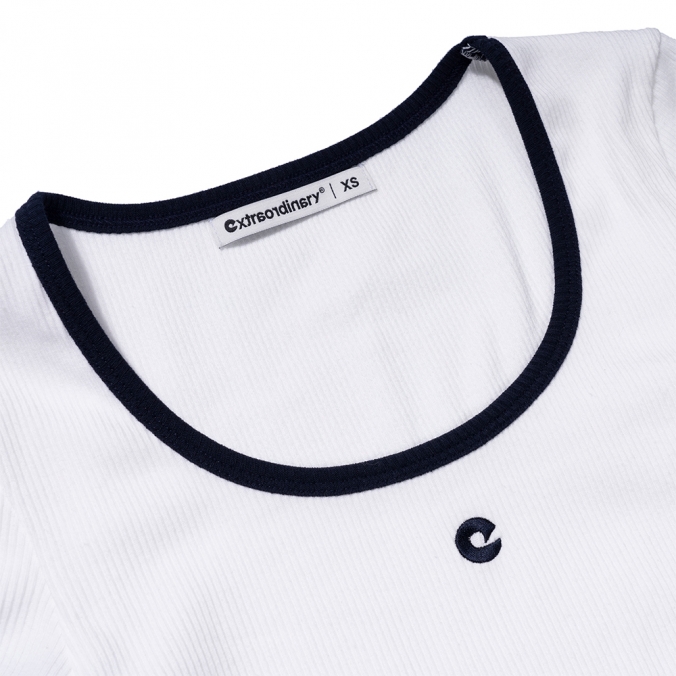 W SYMBOL TEE  OFF WHITE