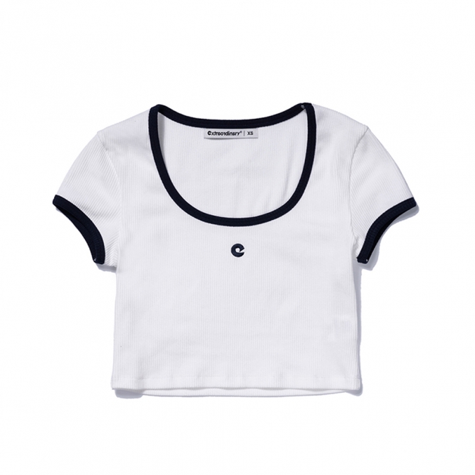 W SYMBOL TEE  OFF WHITE