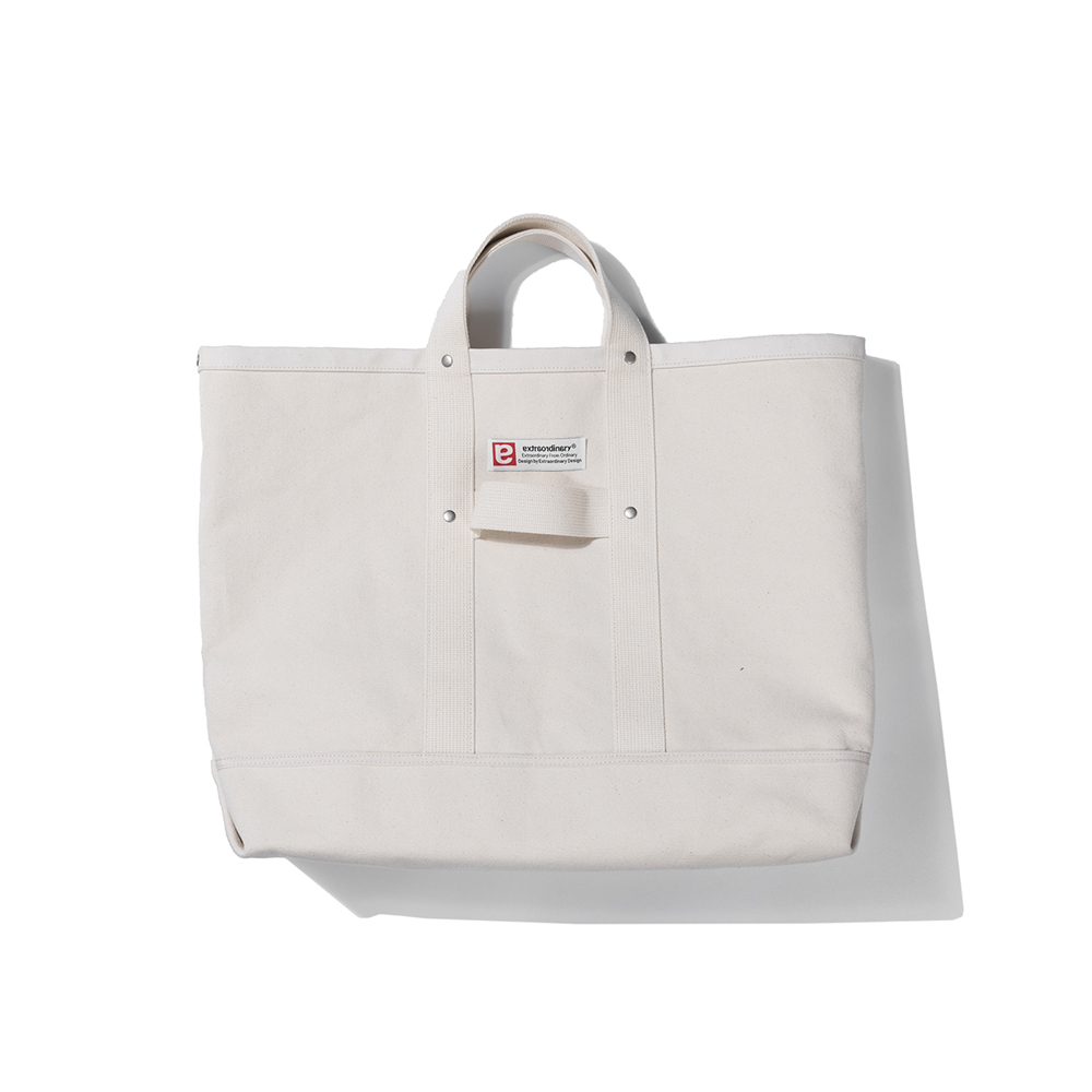 TOTE BAG L OFF-WHITE