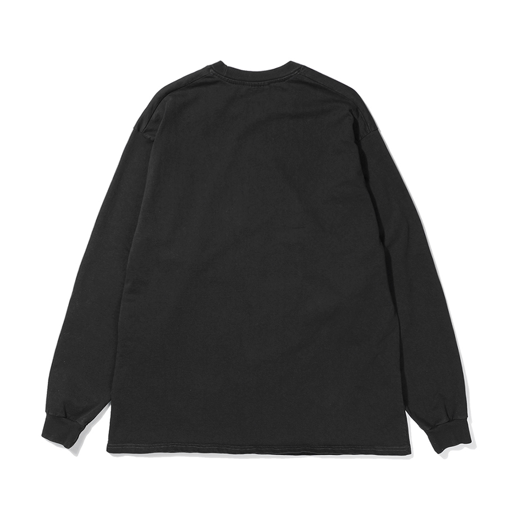 B.S.C COMICS LONG SLEEVE  BLACK