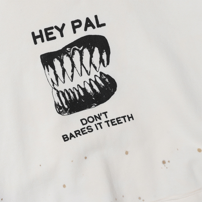 HYE PAL HEAVY HOODIE  CREAM