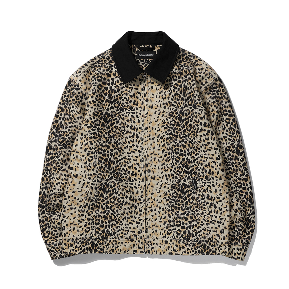 LEOPARD PRINT JACKET