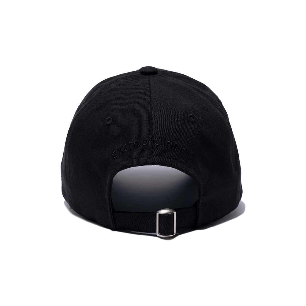 OVER THINKING BALL CAP  BLACK