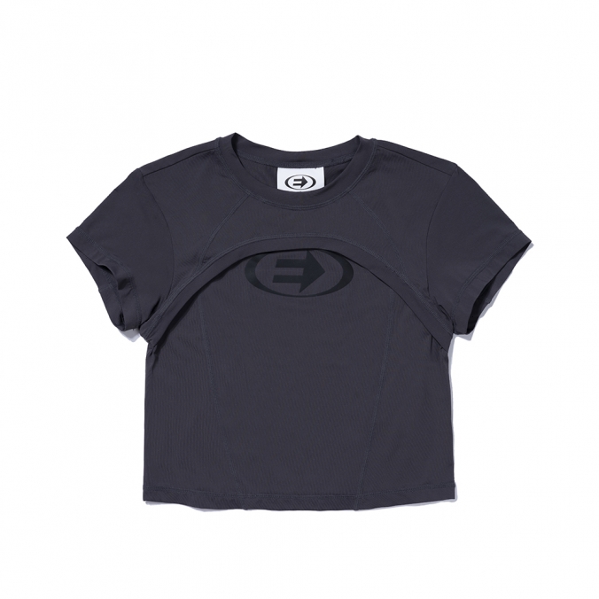 W EX SPORT TECHNICAL TEE  CHARCOAL