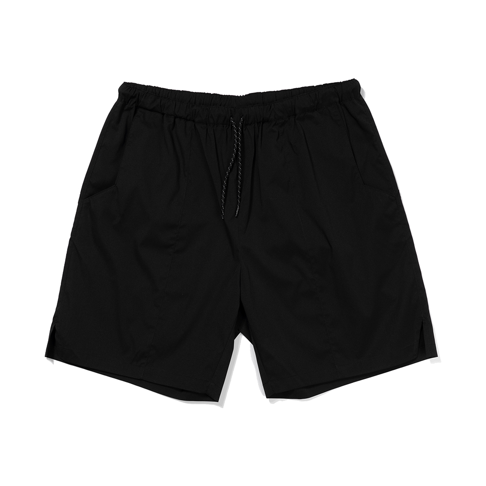 SIDE SLIT SHORTS  BLACK