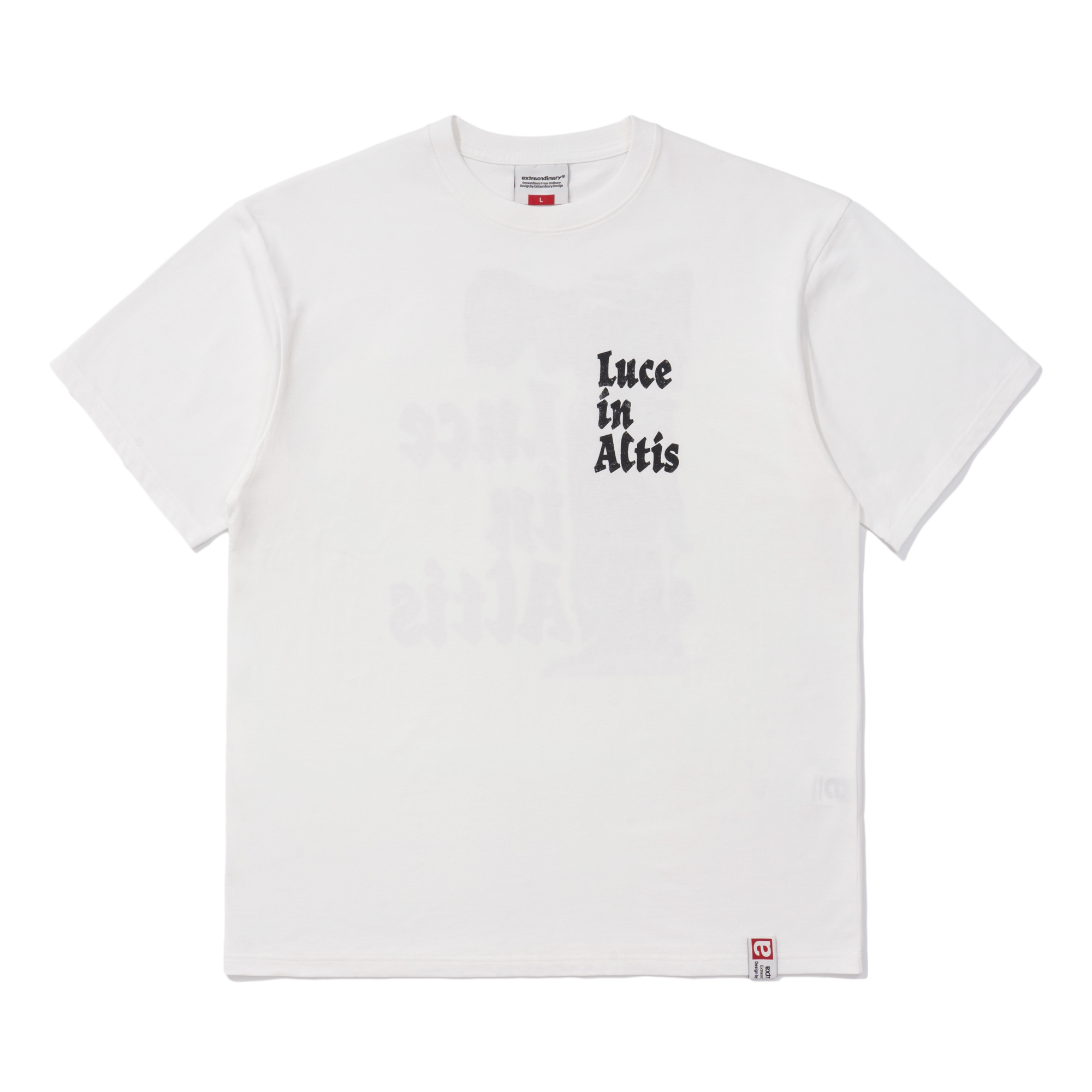 LUCE IN ALTIS PIGMENT TEE OFF WHITE