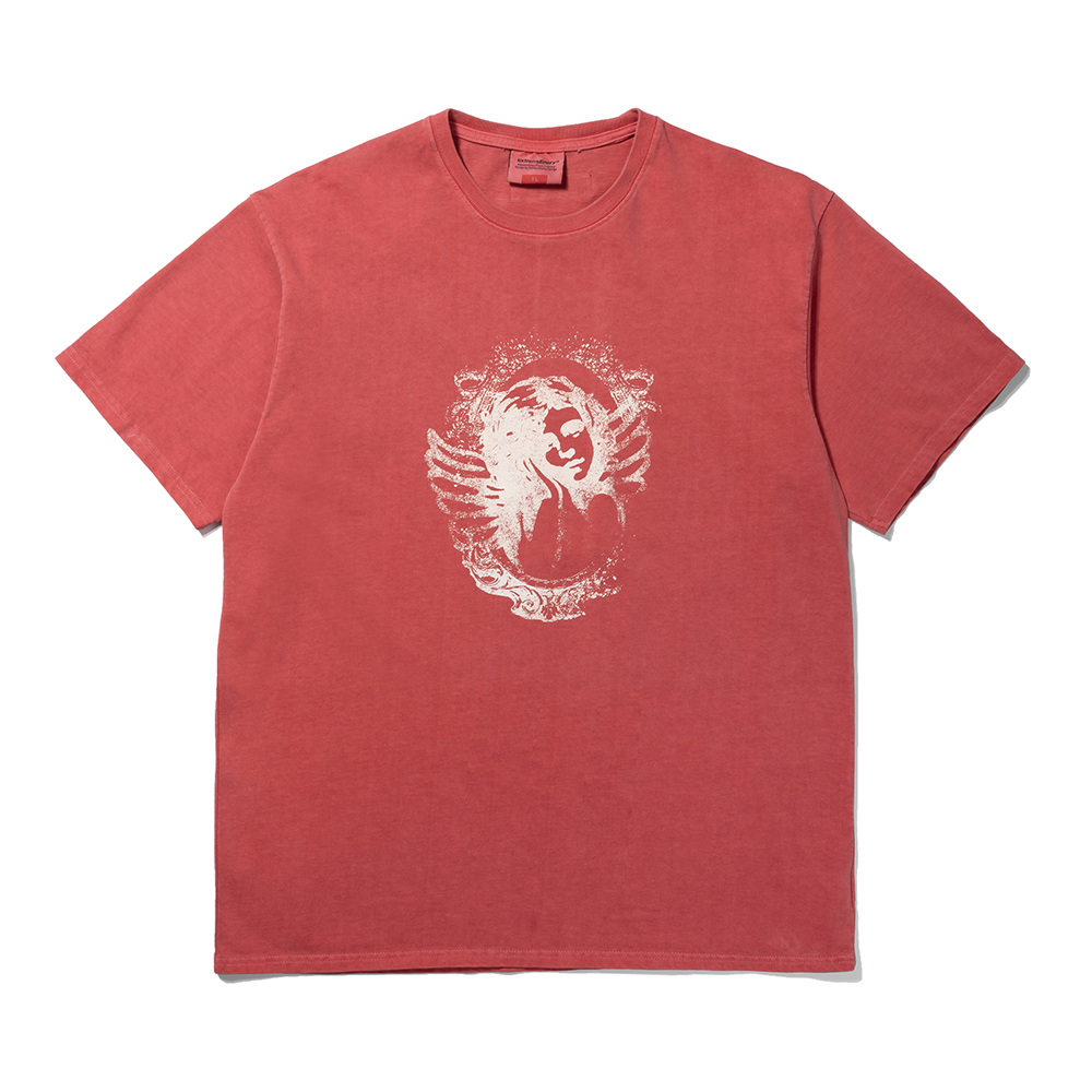 ANGEL PIGMENT TEE  RED