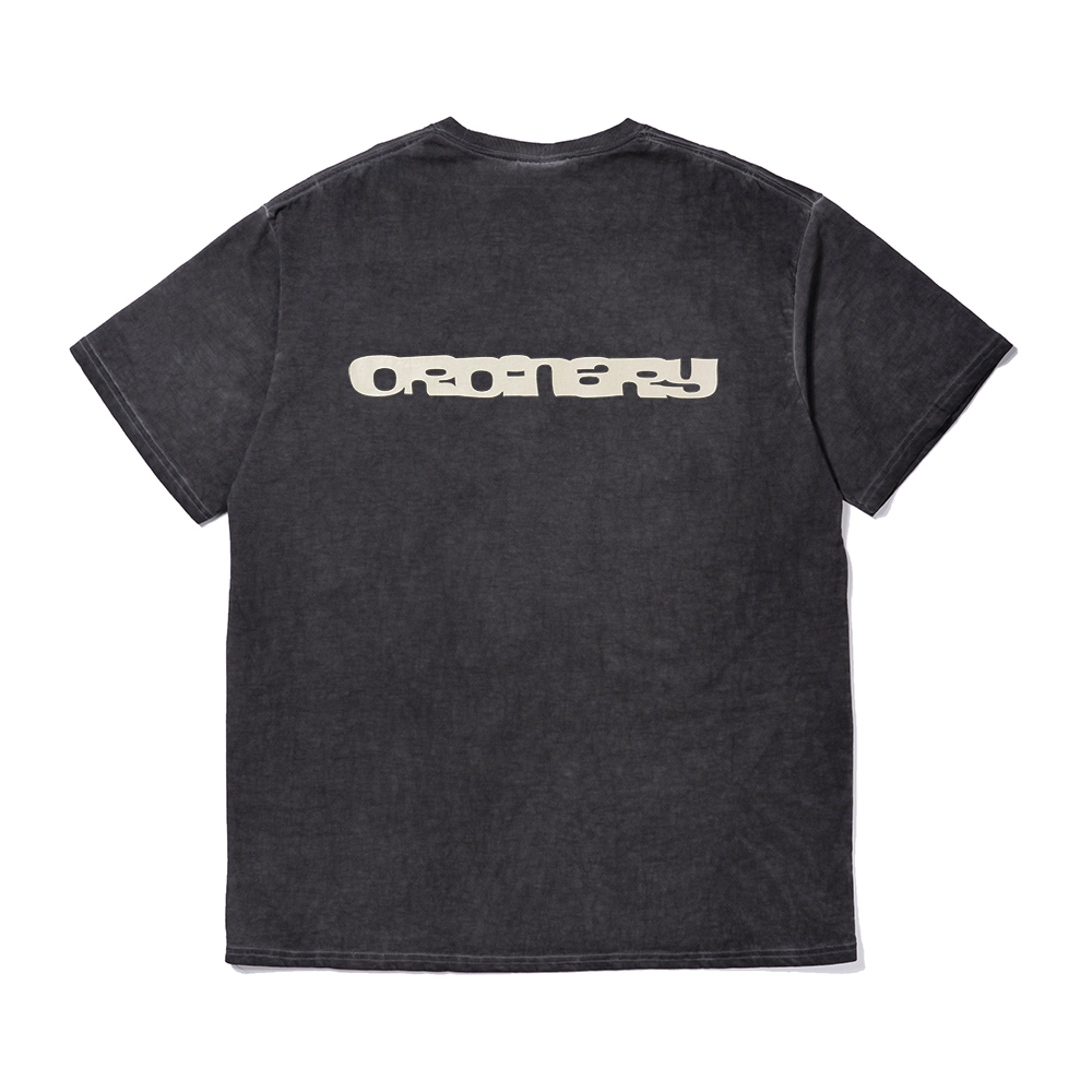 EXOD LOGO LUNA DYING TEE  CHARCOAL