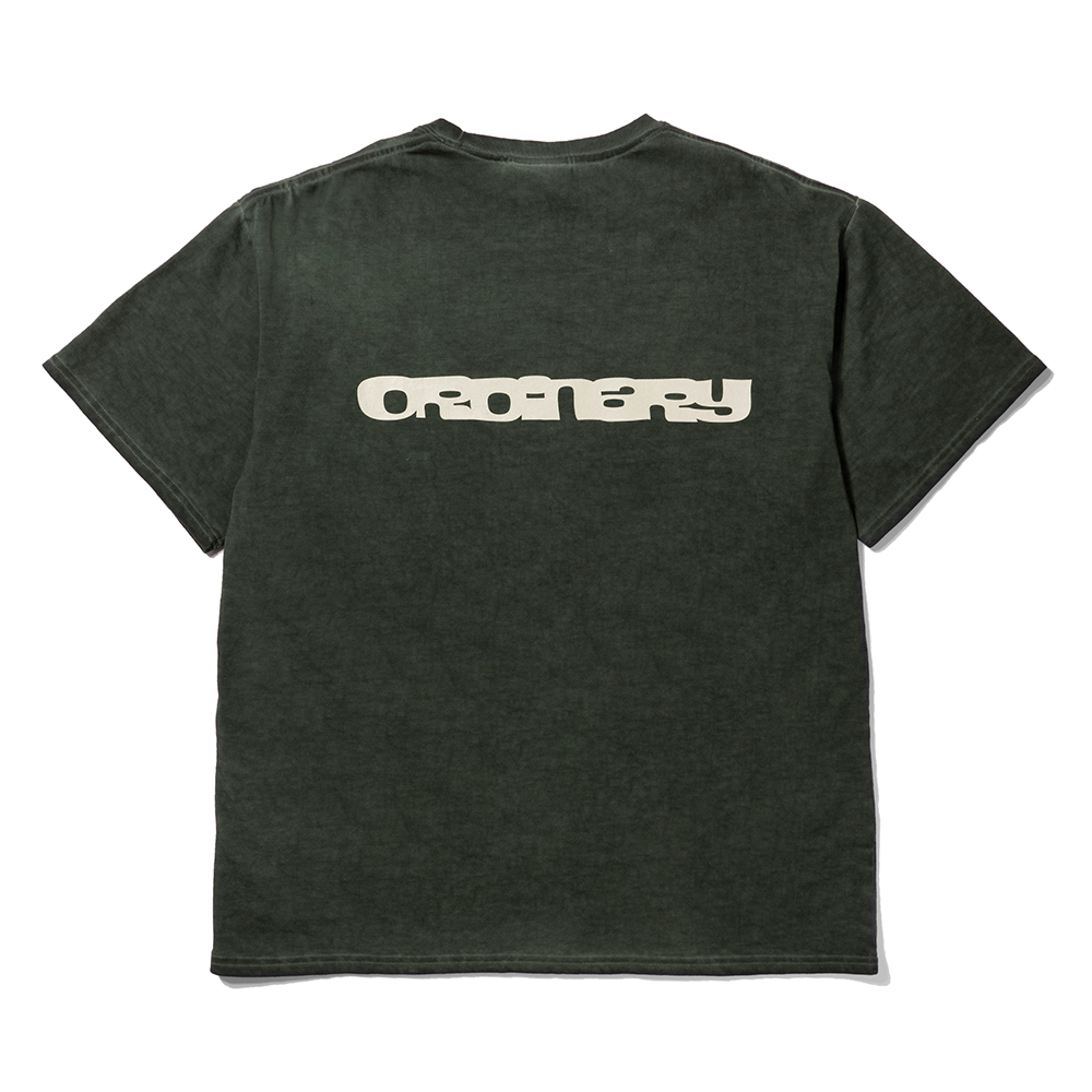 EXOD LOGO LUNA DYING TEE  OLIVE