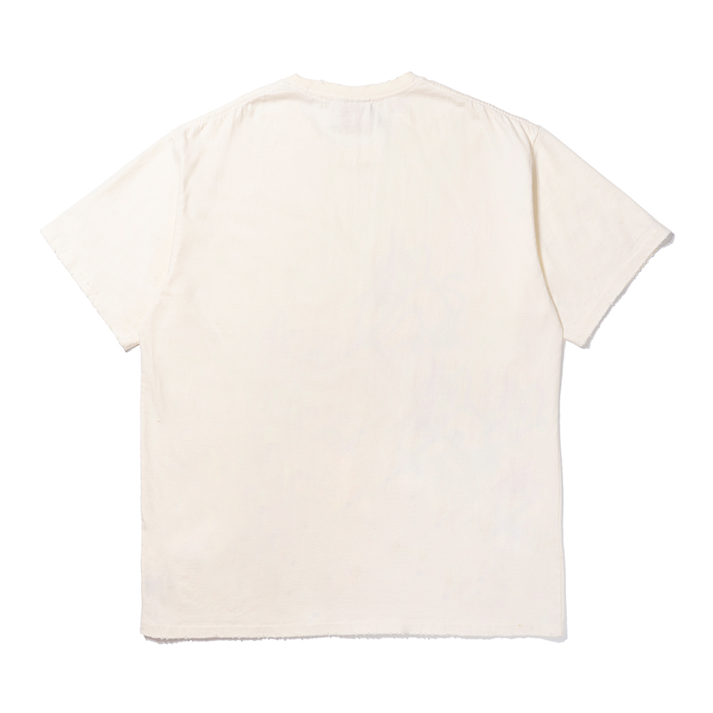 GOOD N EVIL WASHED TEE  CREAM