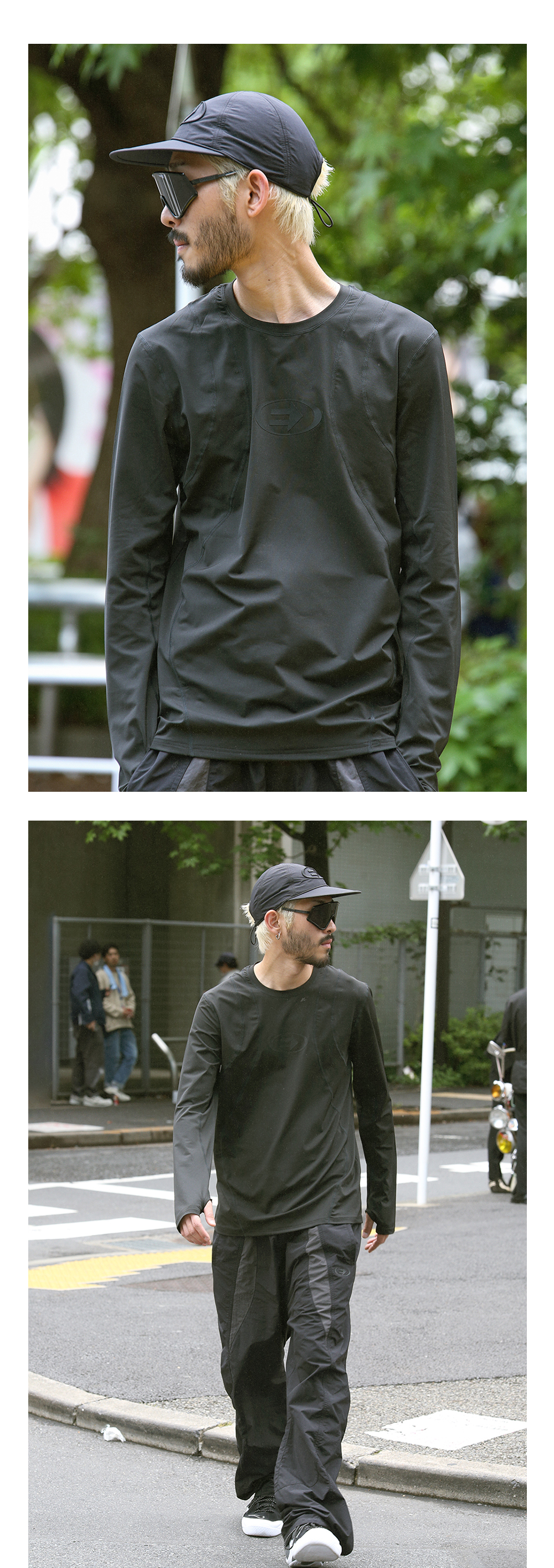 EX TECHNICAL LONG SLEEVE  BLACK