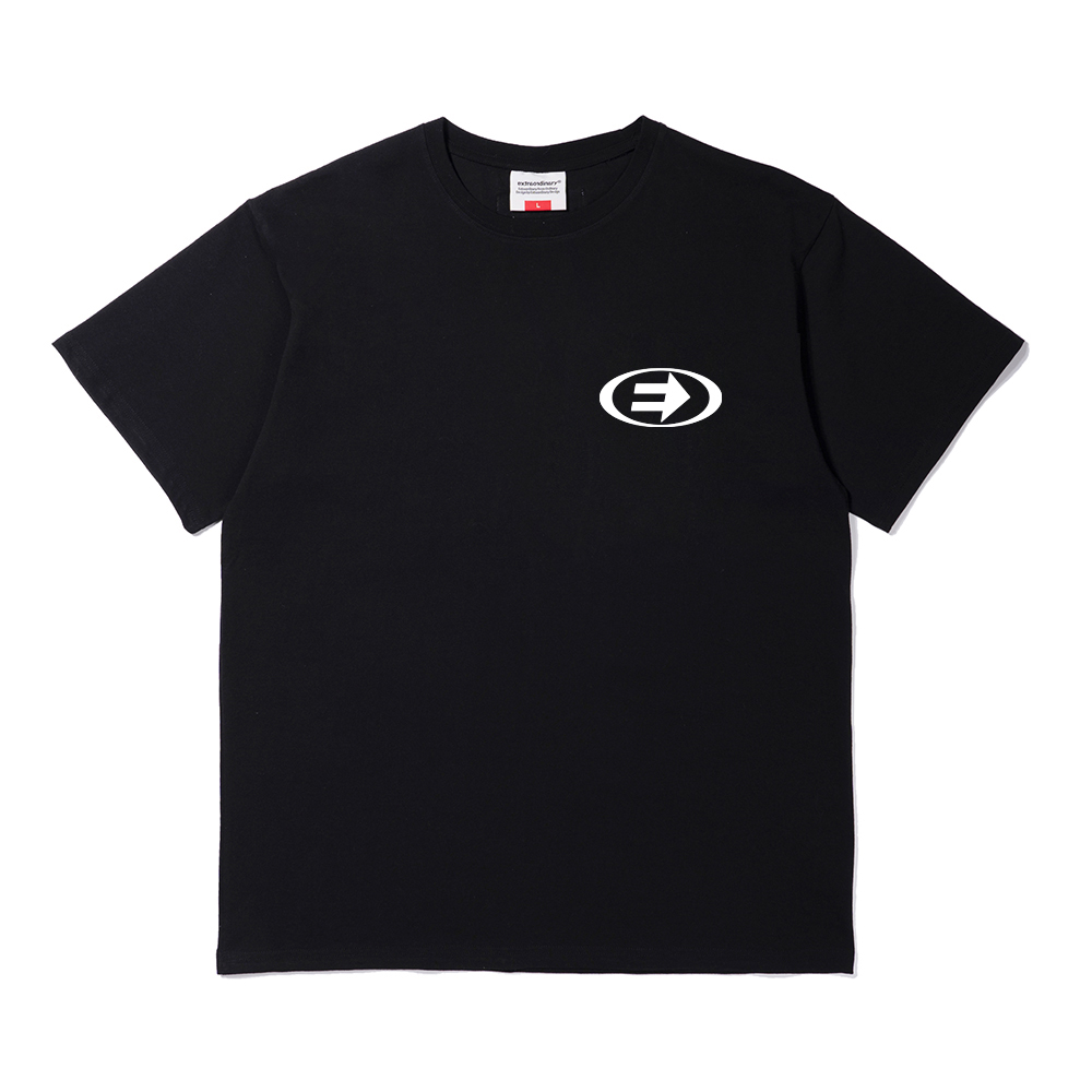 EX SPORT SYMBOL TEE  BLACK