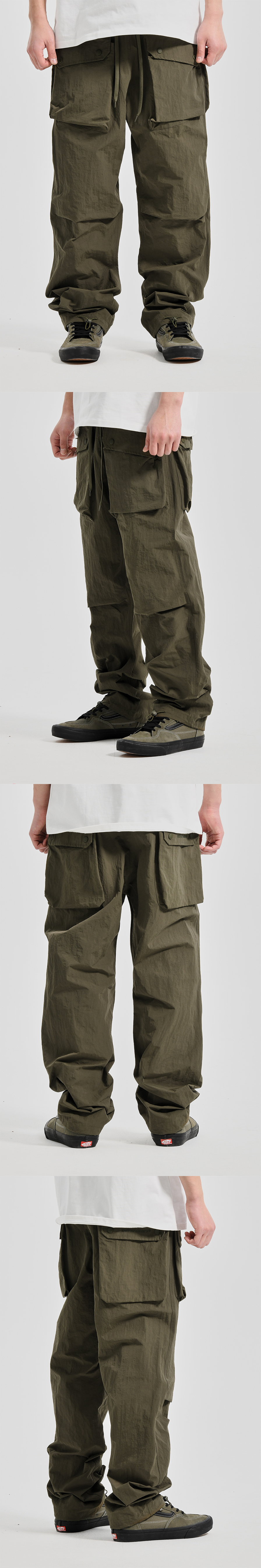 UTILITY 1 NYLON PANTS KHAKI