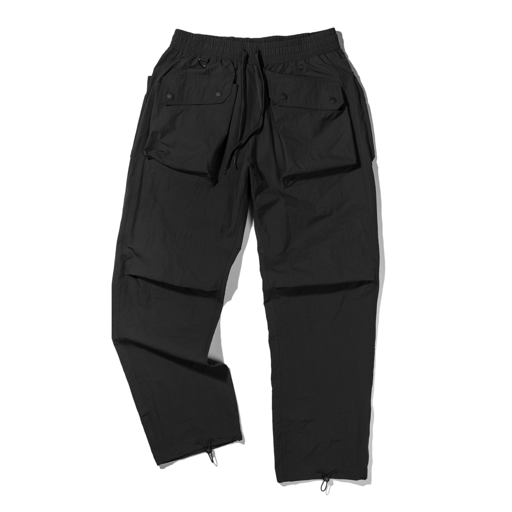 UTILITY 1 NYLON PANTS BLACK