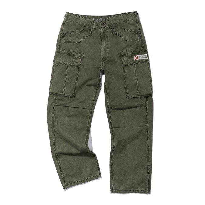 PIGMENT CARGO PANTS KHAKI