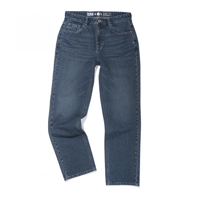 STUDS DENIM INDIGO