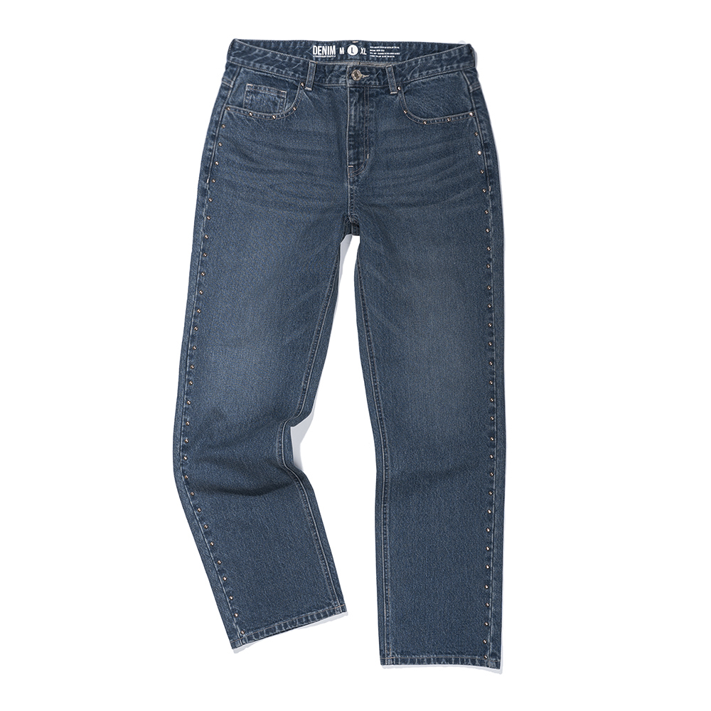 STUDS DENIM INDIGO
