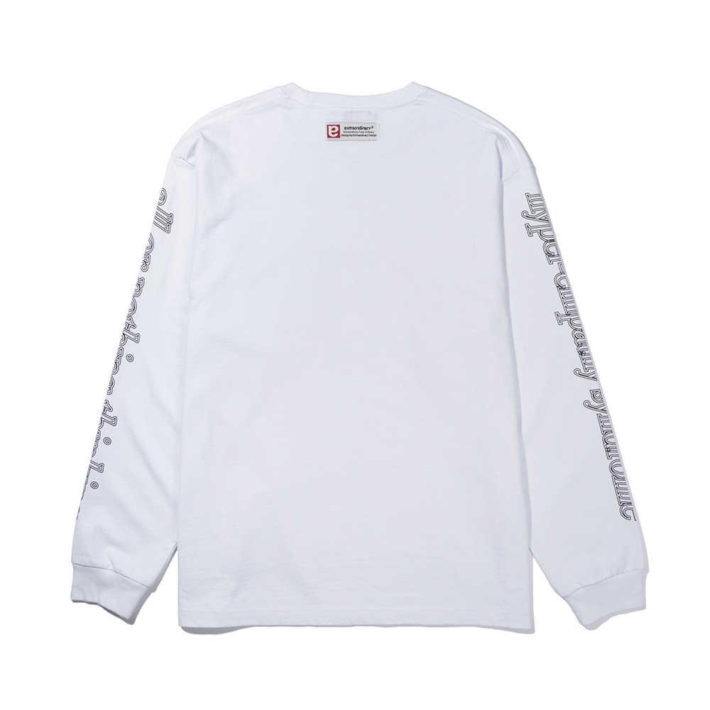 UNDER DOGMA LONGSLEEVE WHITE