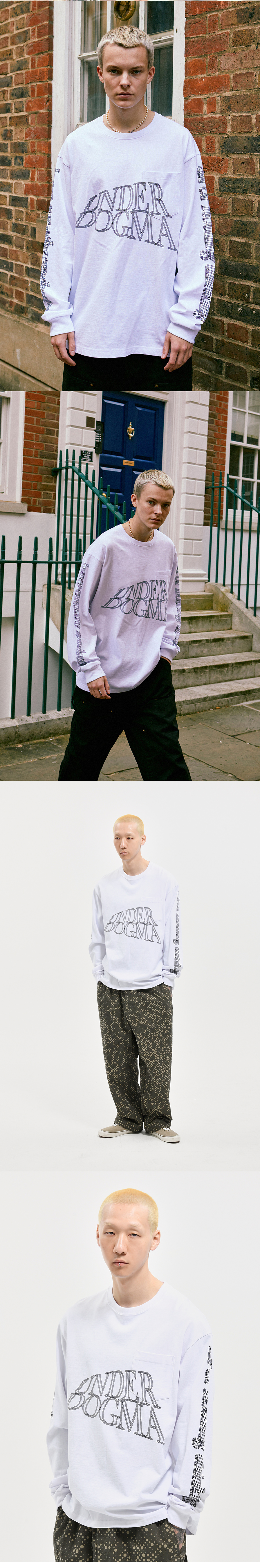 UNDER DOGMA LONGSLEEVE WHITE