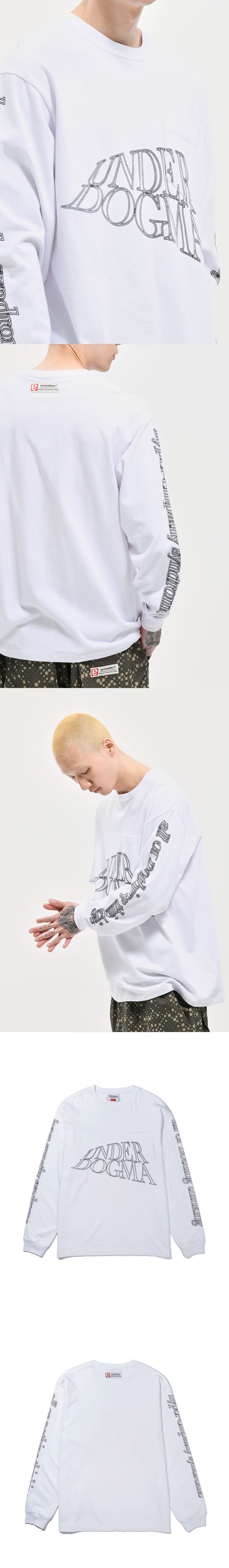 UNDER DOGMA LONGSLEEVE WHITE