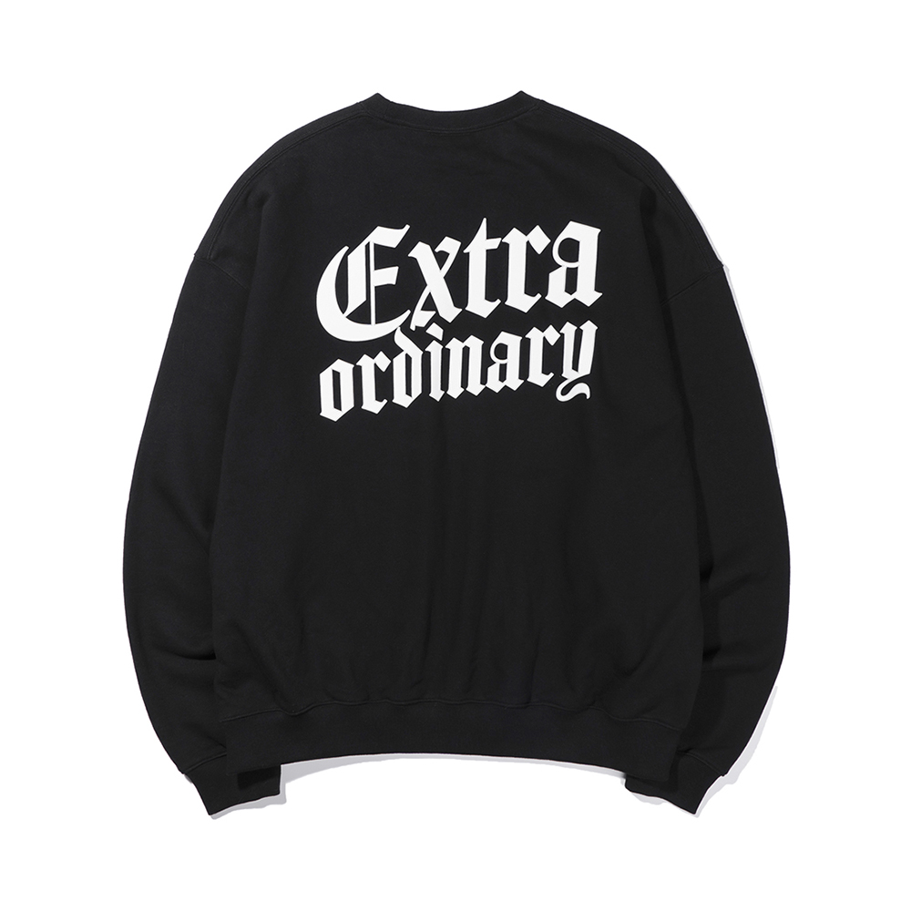 MEDIEVAL LOGO CREWNECK BLACK