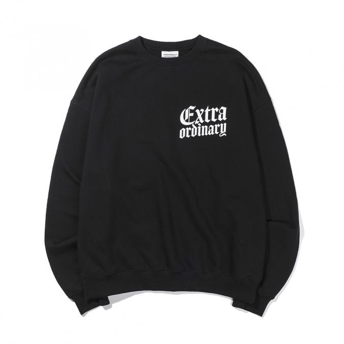 MEDIEVAL LOGO CREWNECK BLACK