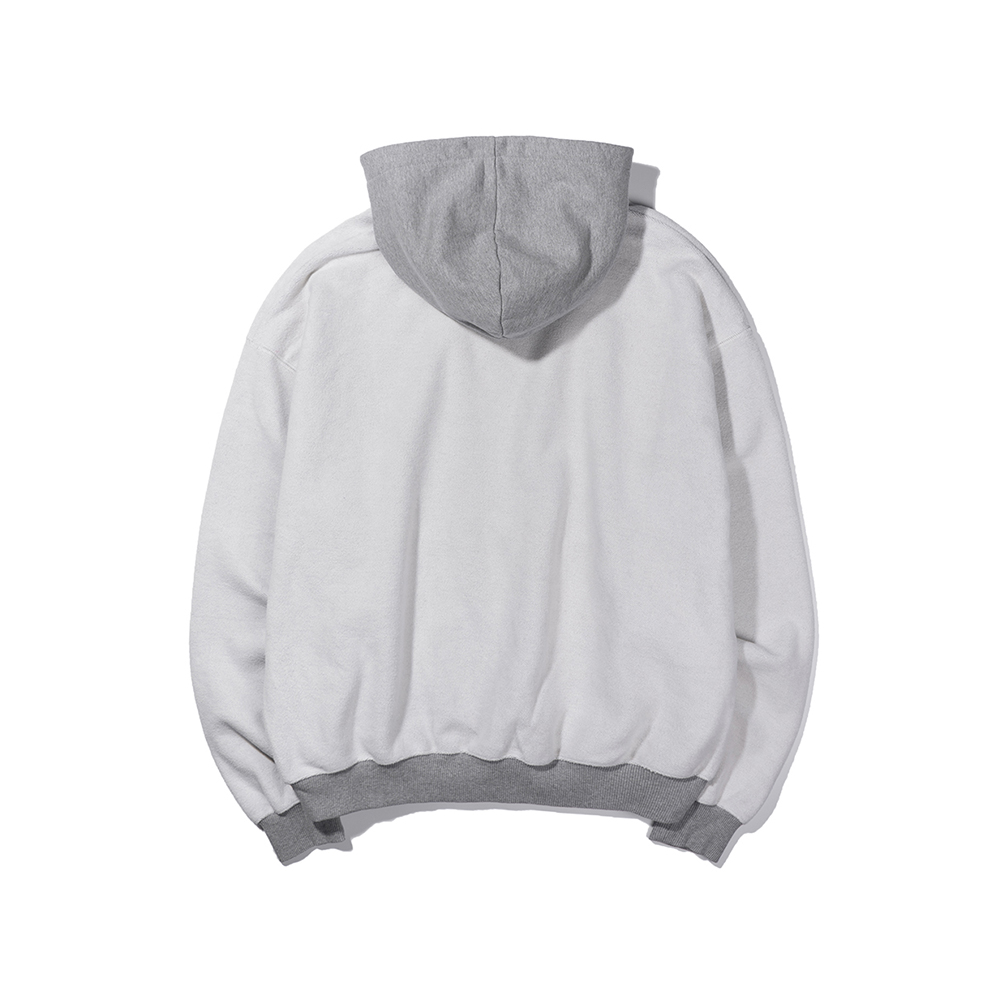 FORBIDDEN FRUIT REVERSE WASHED HOODIE GRAY