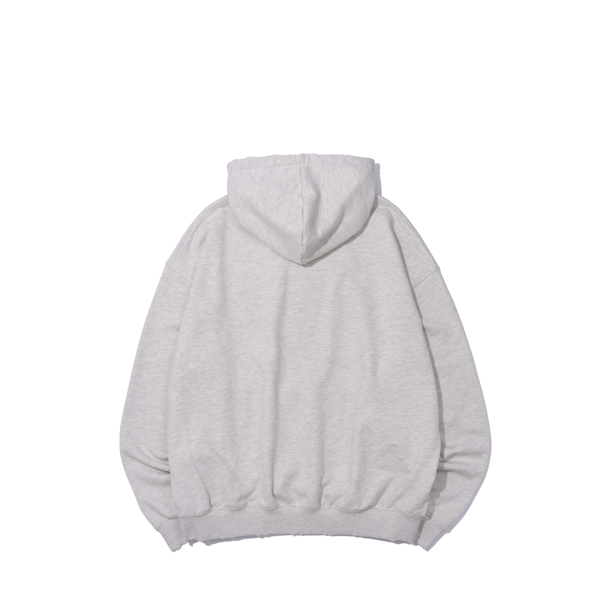 NO ANXIETY WASHED HOODIE  OATMEAL