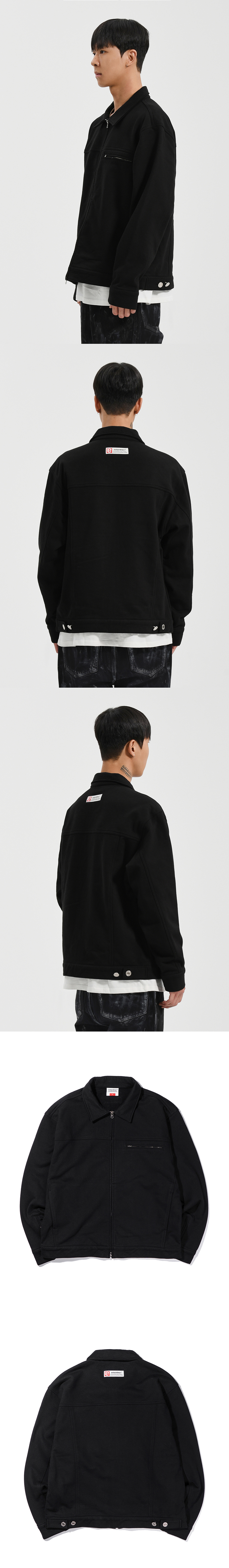 RIDER HEAVY CO JACKET BLACK