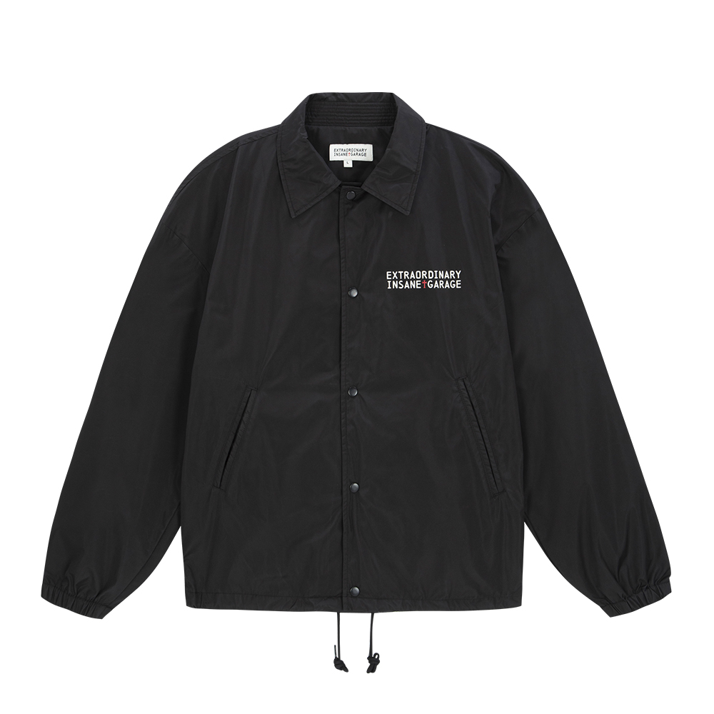 INSANE COACH JACKET  BLACK