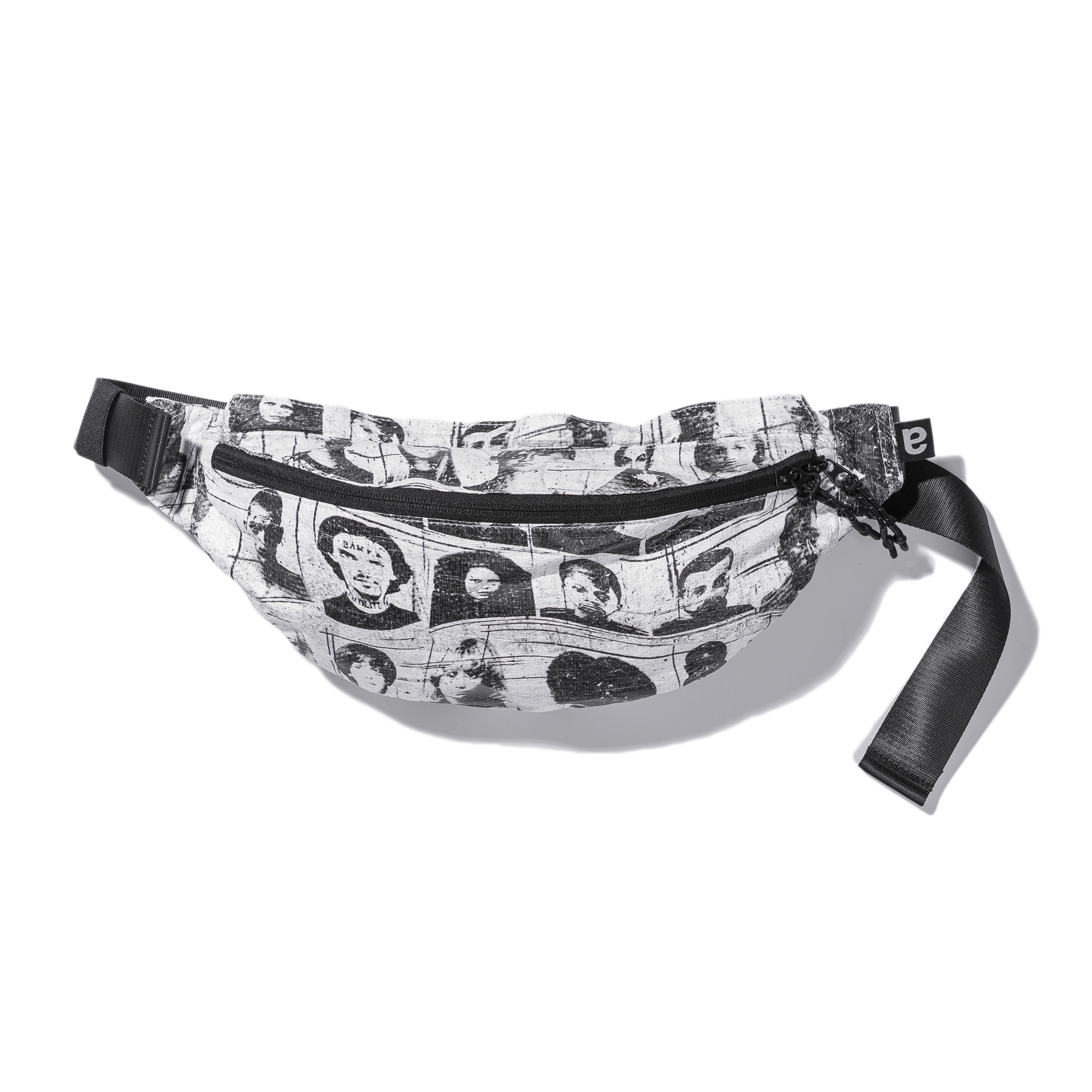 PORTRAIT PRINTING HIP SACK  WHITE