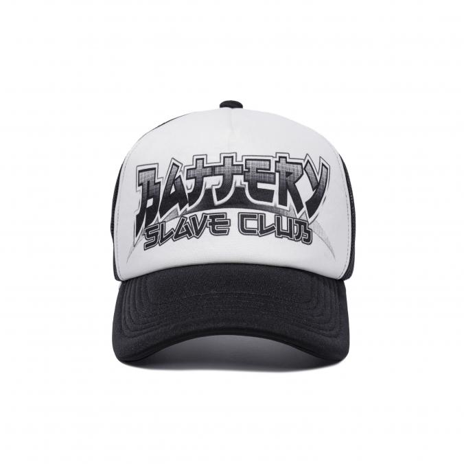 B.S.C ANIME TRUCKER CAP  WHITE