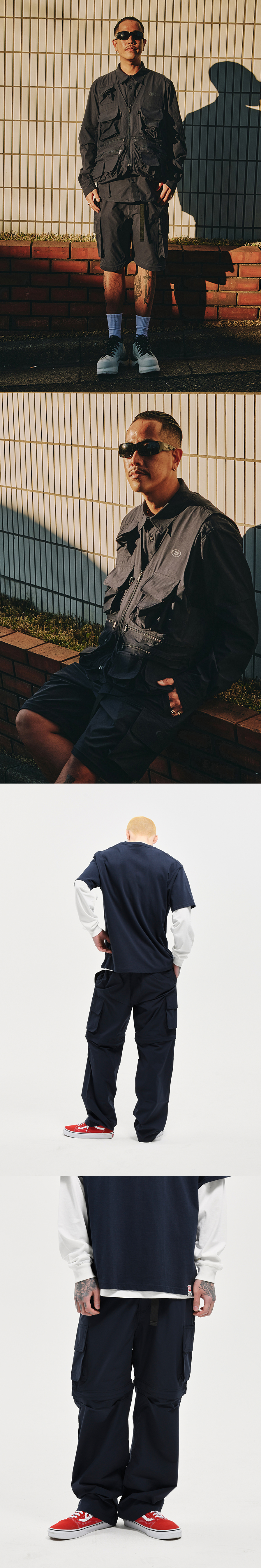 2WAY FISHING PANTS  NAVY