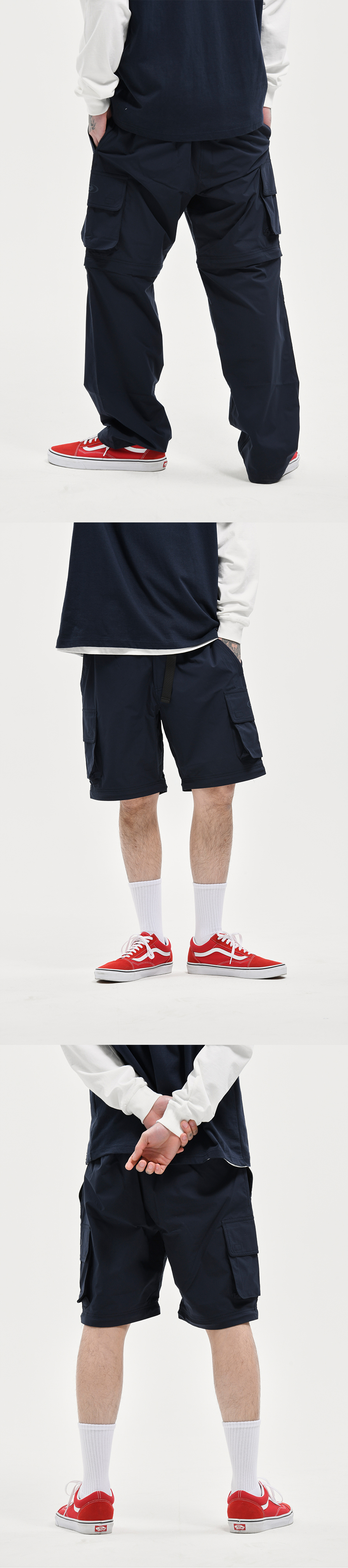 2WAY FISHING PANTS  NAVY