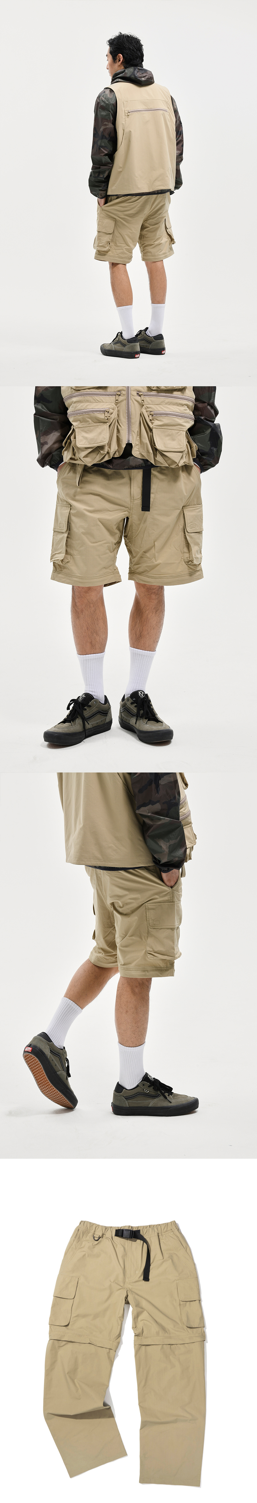 2WAY FISHING PANTS  BEIGE