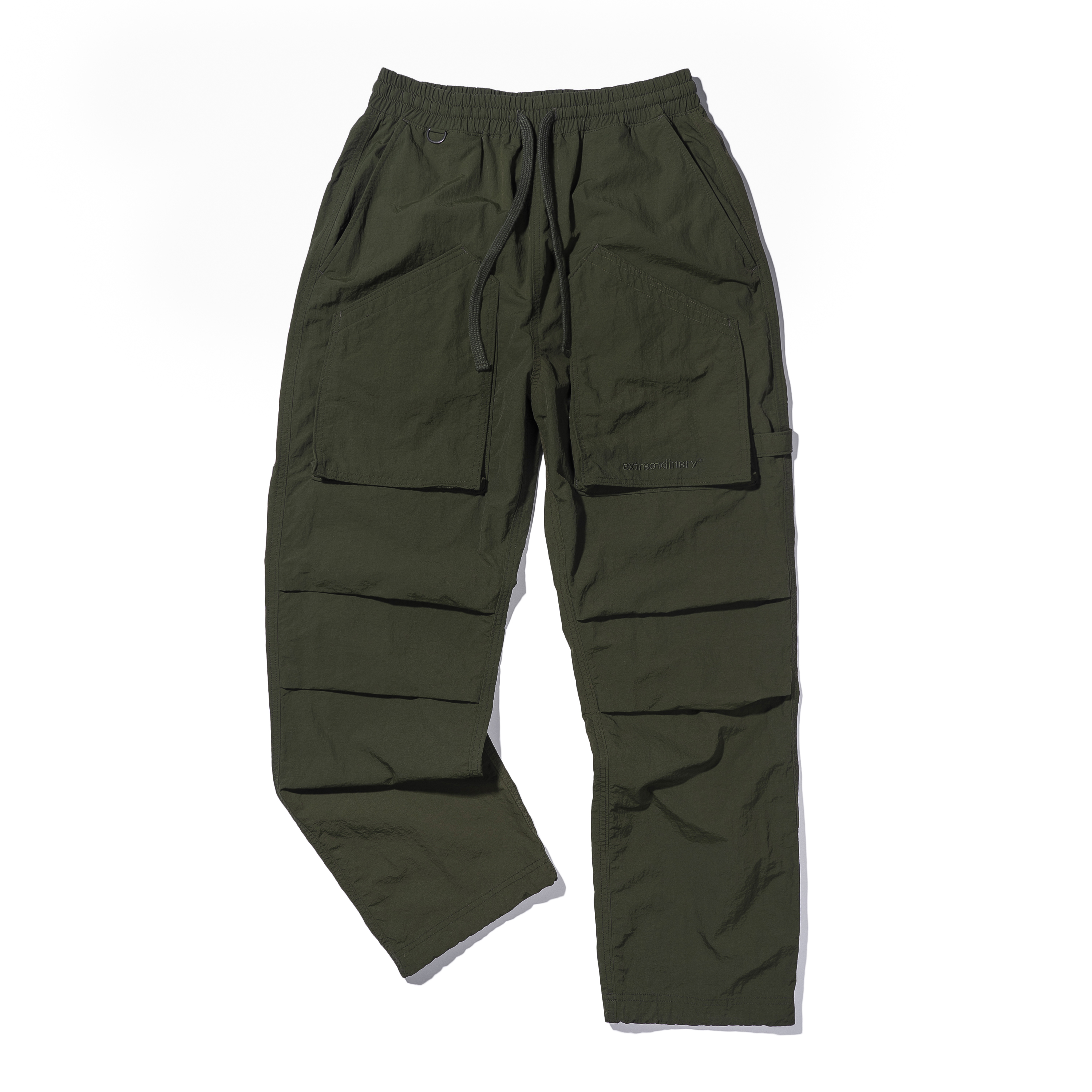 PUCKERING POCKET PANTS  KHAKI