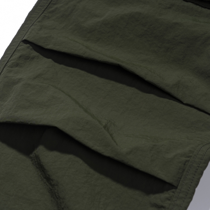 PUCKERING POCKET PANTS  KHAKI