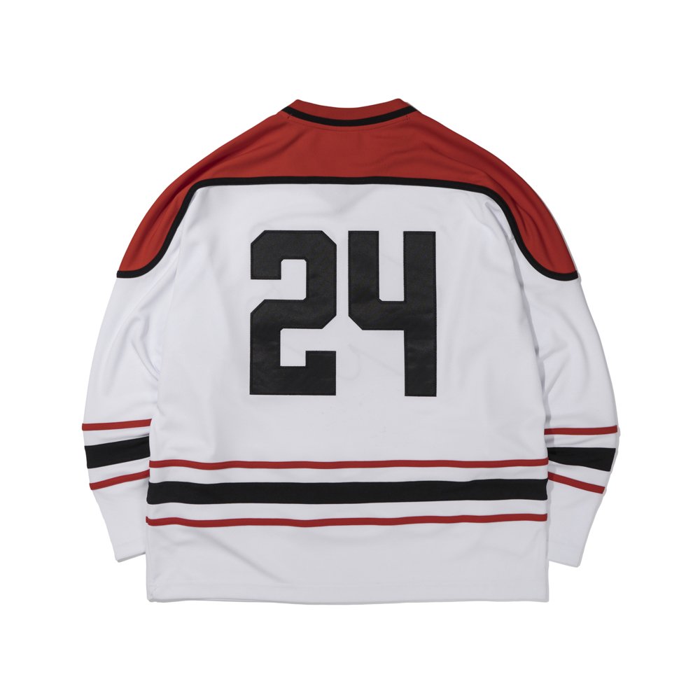 EX HOCKEY JERSEY  WHITE