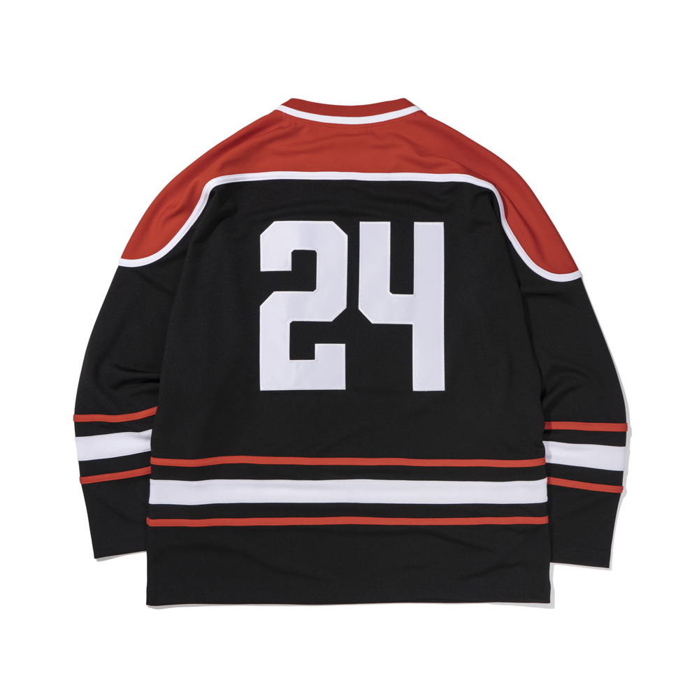 EX HOCKEY JERSEY  BLACK