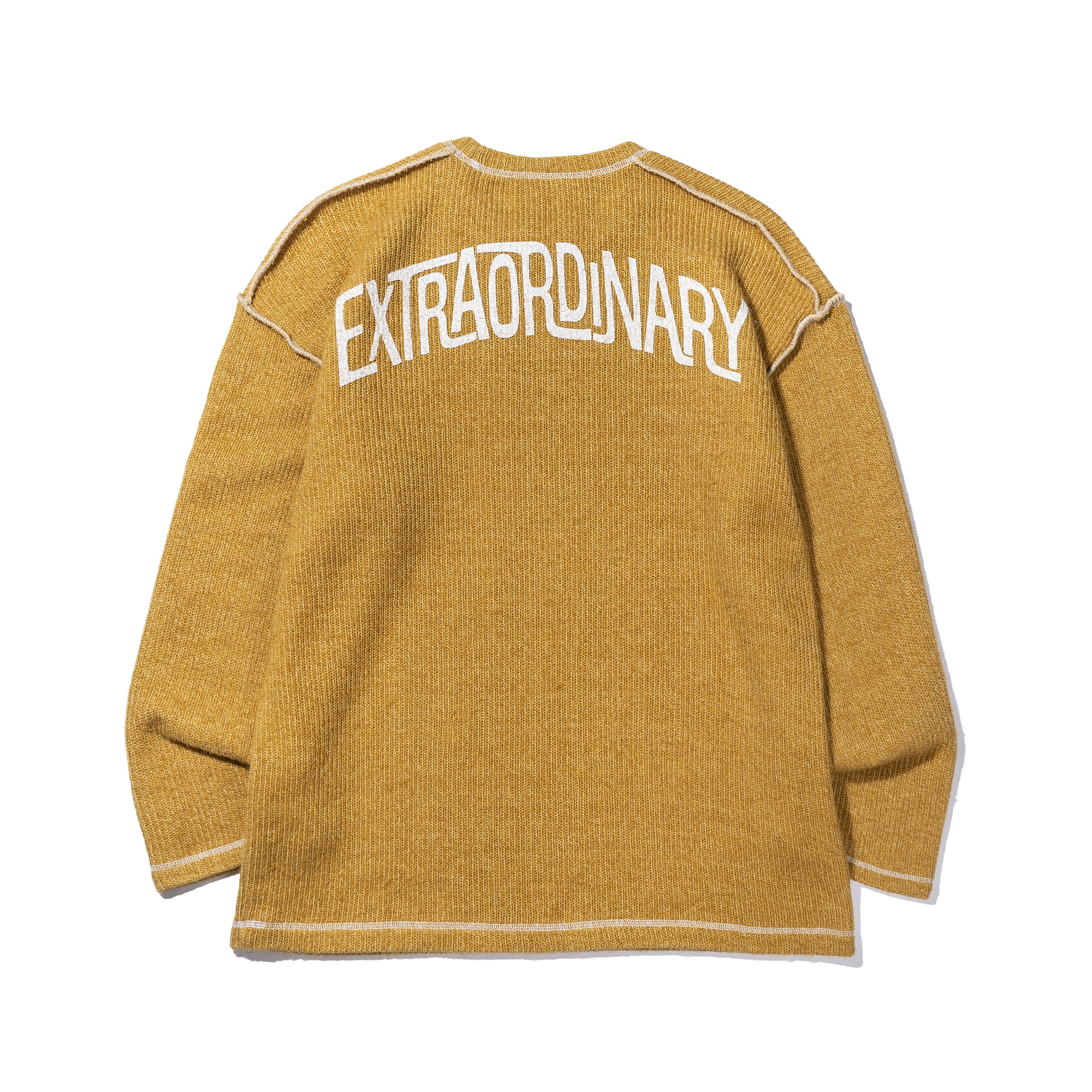 SHORT HAIRY LONG SLEEVE  YELLOW