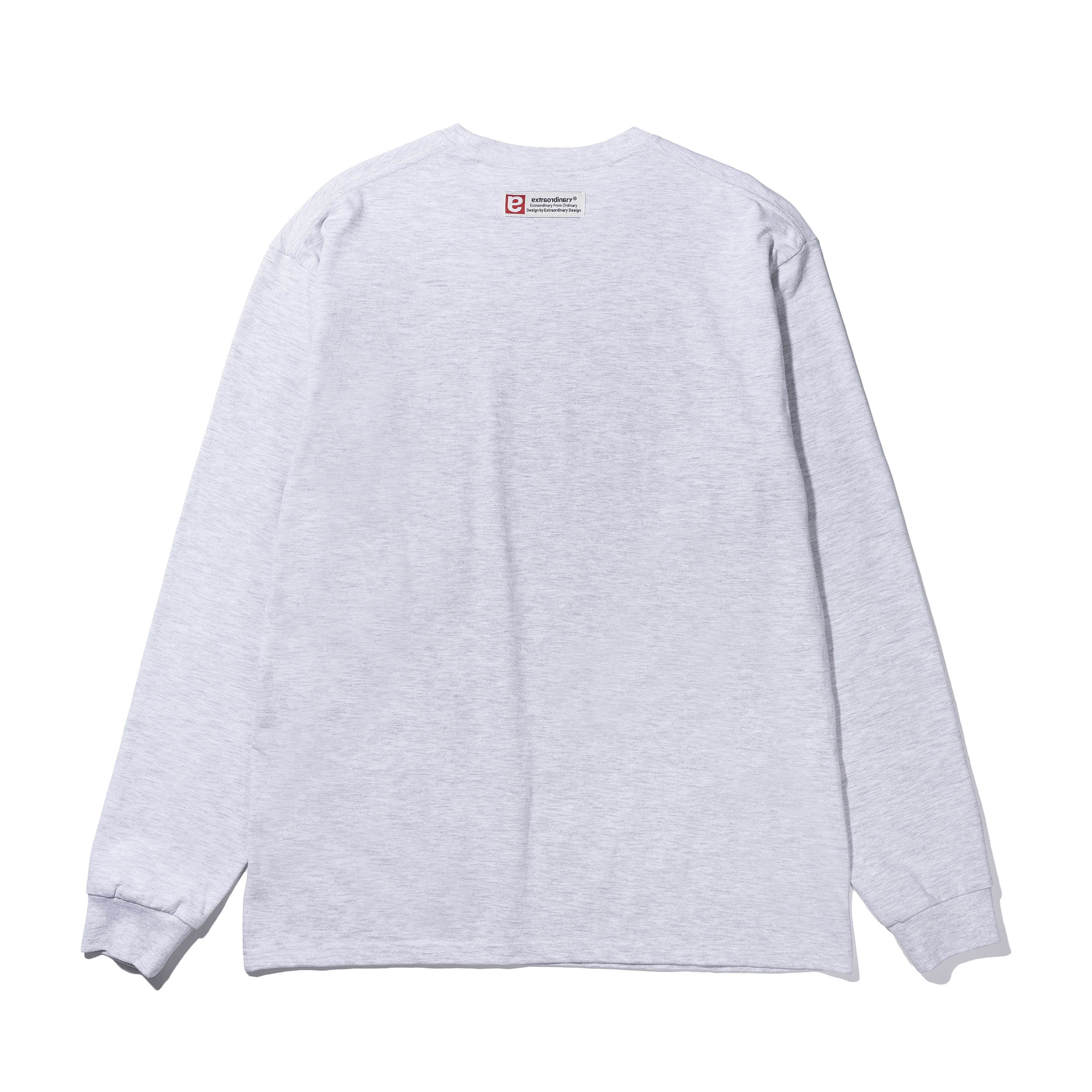 ZOMBIES CREW LONG SLEEVE  L/GREY