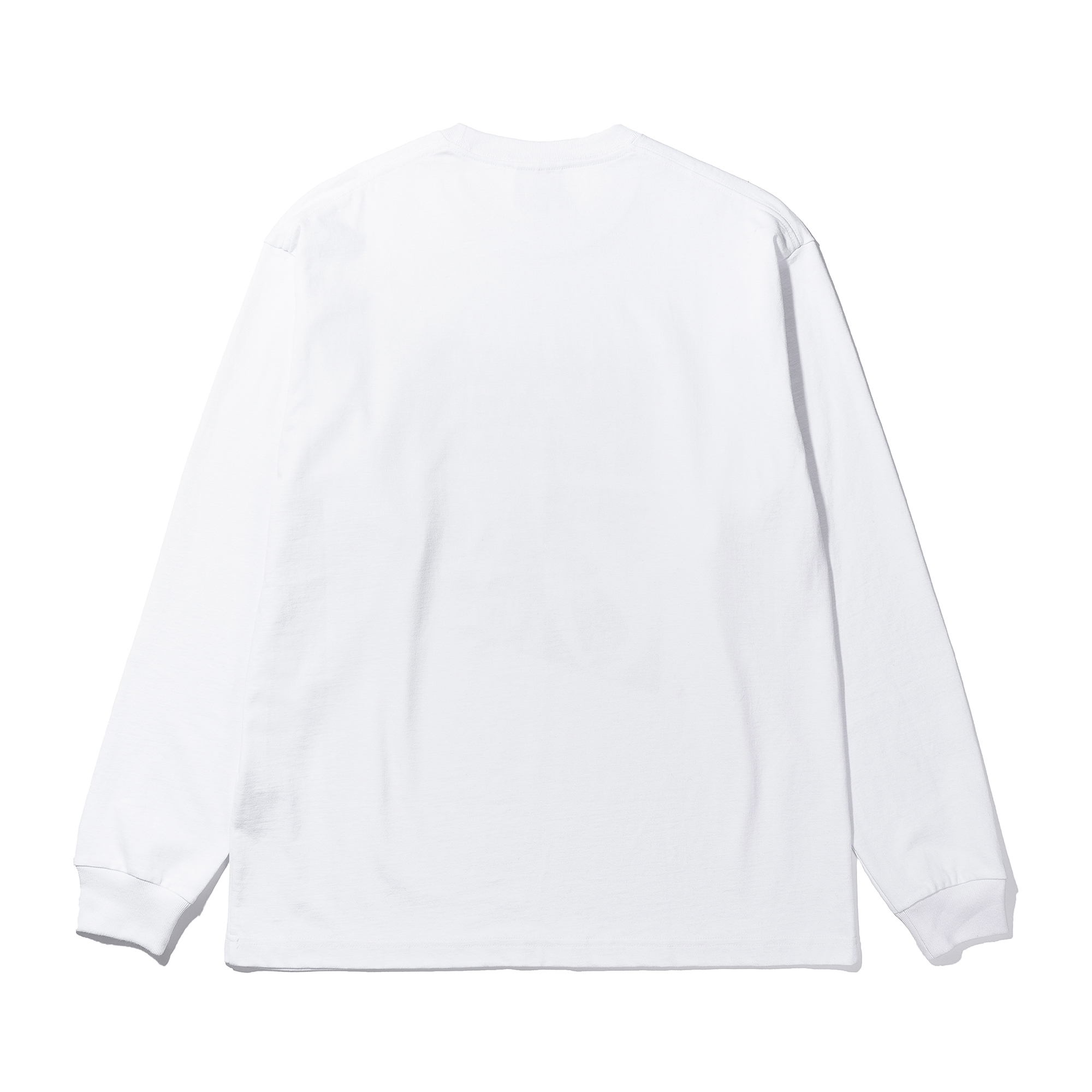 B.S.C ANIME WHITE LONG SLEEVE  WHITE