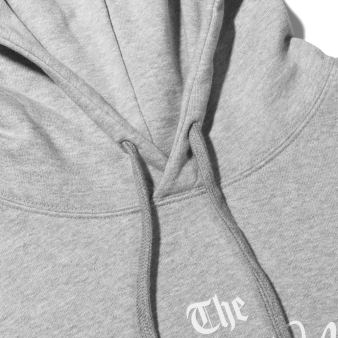 LAST CHANCE PRINT HOODIE  M/GREY