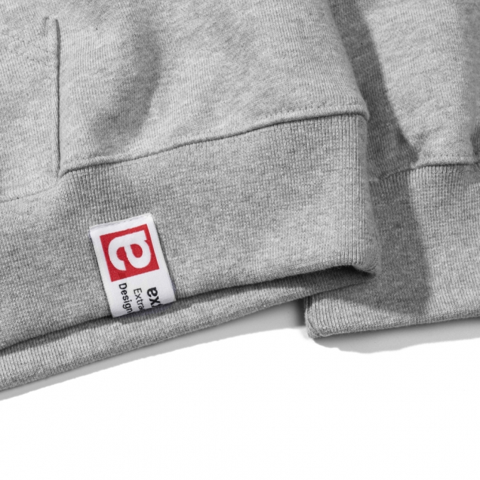 LAST CHANCE PRINT HOODIE  M/GREY